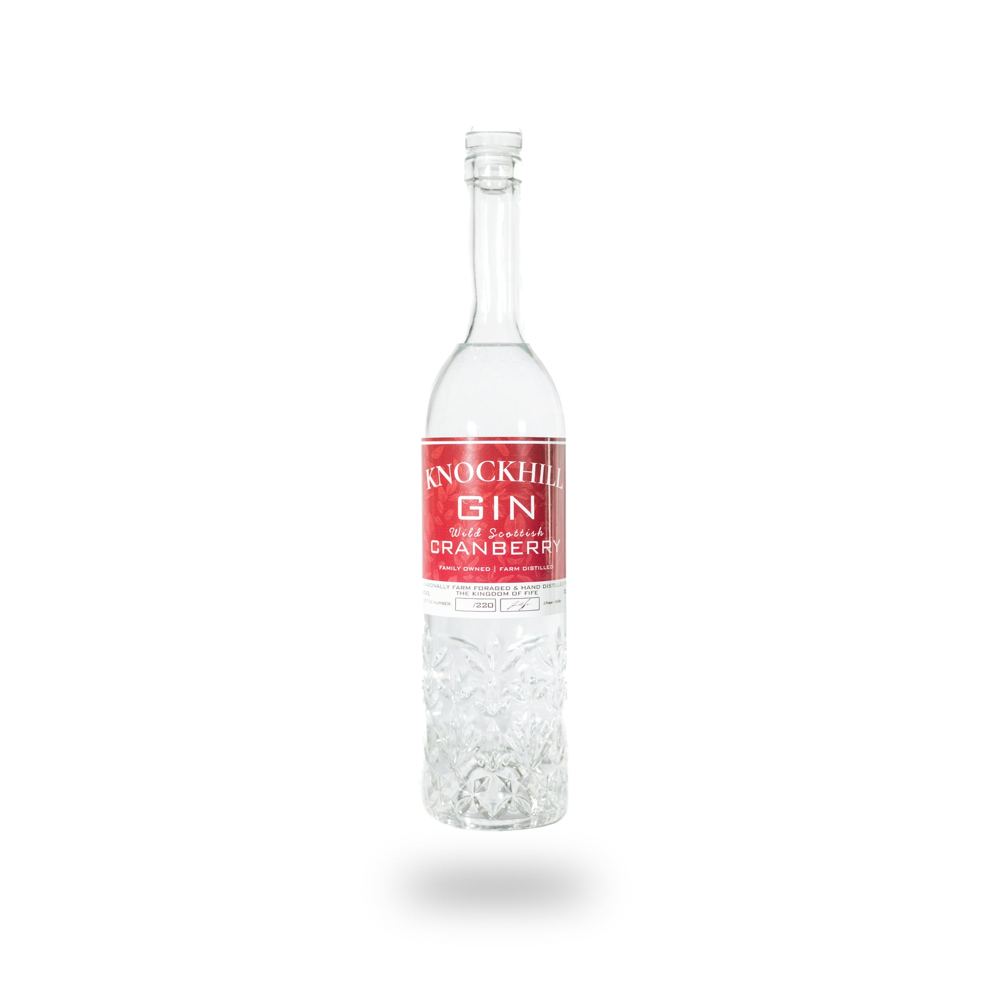 Knockhill Gin | Wild Scottish Cranberry 70CL