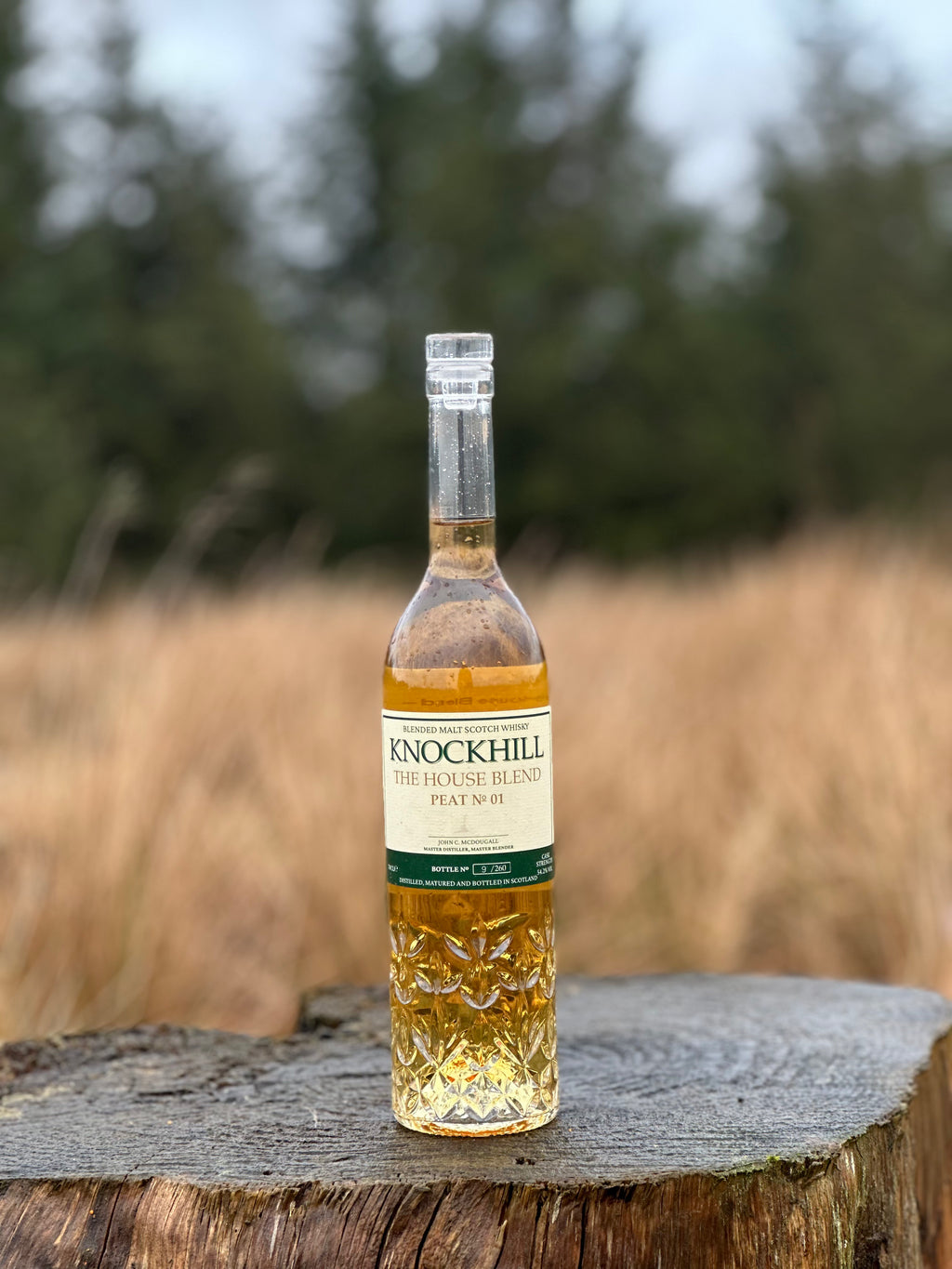 Knockhill Distillery 'The House Blend - Peat №1' 70CL Scotch Whisky Blend