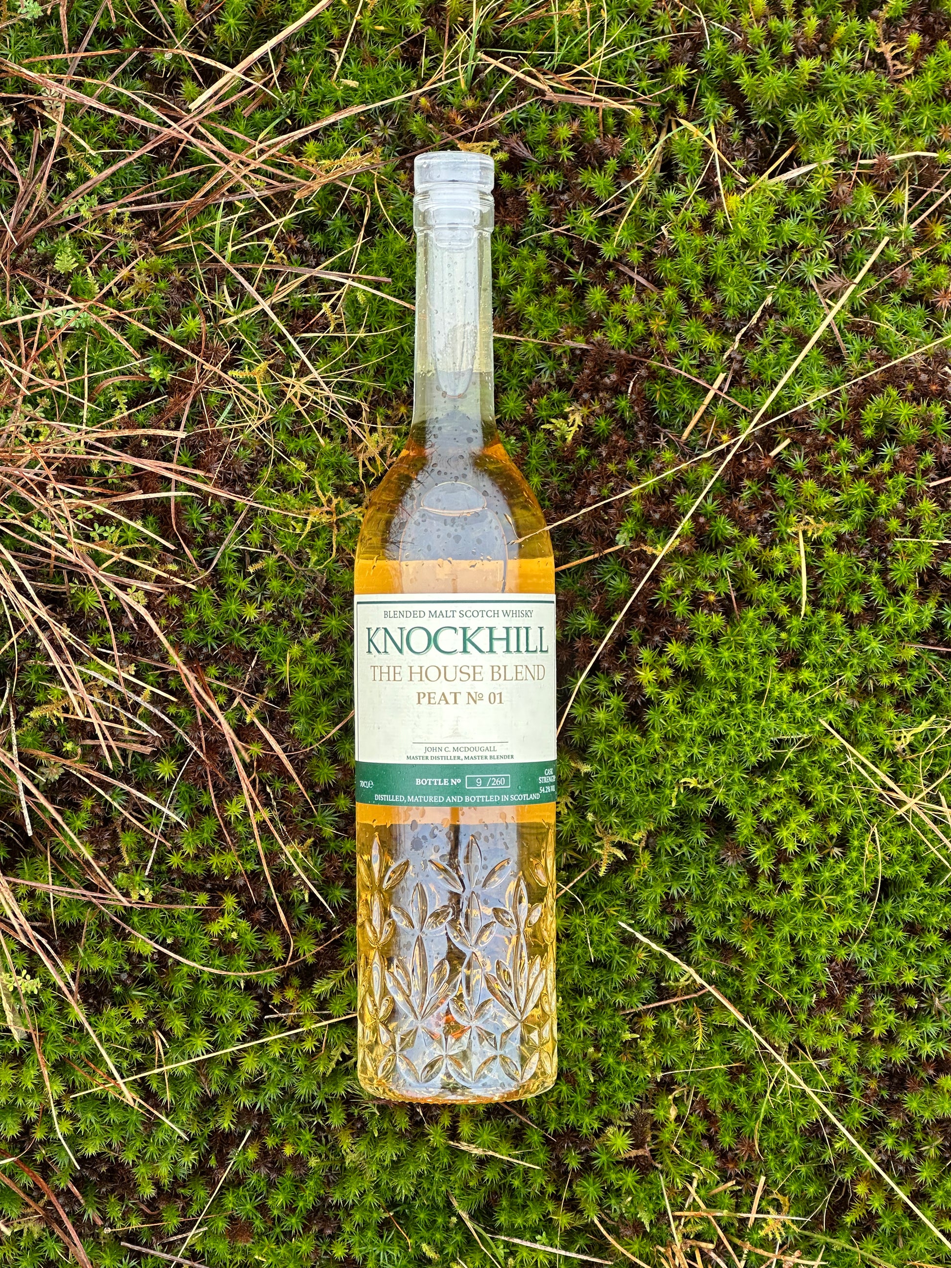 Knockhill Distillery 'The House Blend - Peat №1' 70CL Scotch Whisky Blend