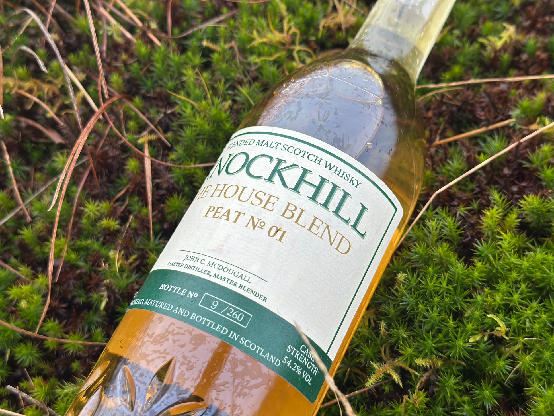 Knockhill Distillery 'The House Blend - Peat №1' 70CL Scotch Whisky Blend