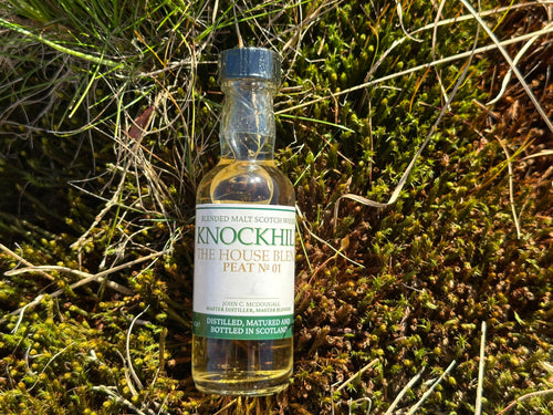 Knockhill Distillery 'The House Blend – Peat №1' Blend Scotch Malt Whisky | 5CL Miniature